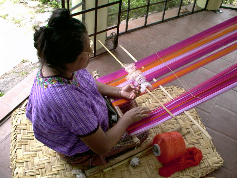 maya weaving